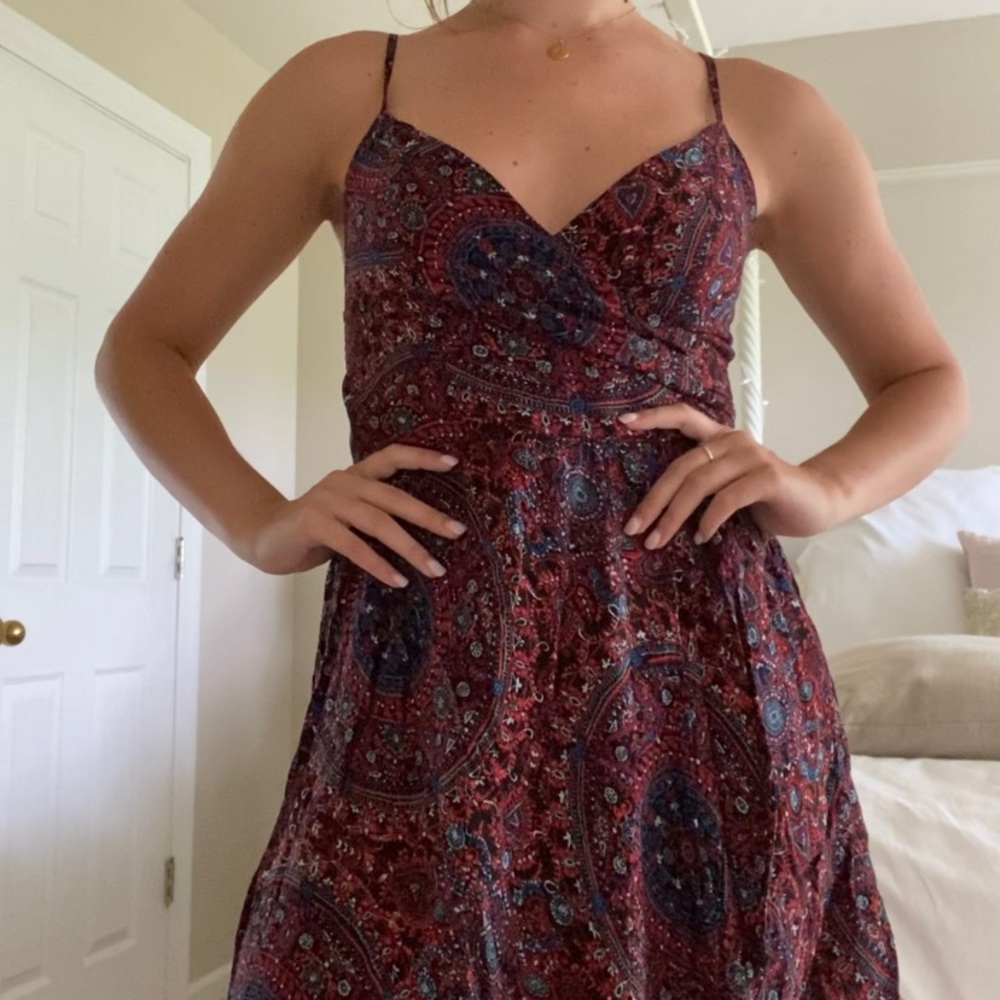 Abercrombie and Fitch patterned summer dress